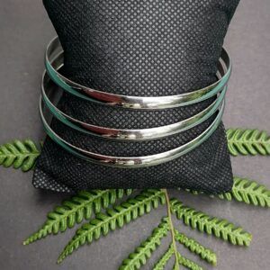 3 Piece Stainless Steel Bangle XL