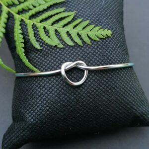 Love Knot Open End Bangle