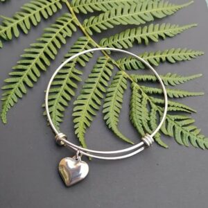 3D Heart Bangle