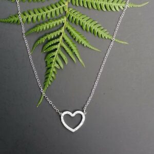 Open Heart Necklace
