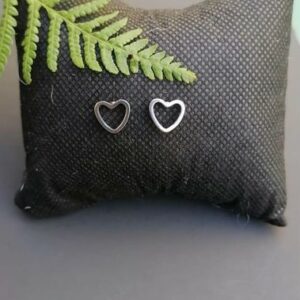 Open Heart Earrings