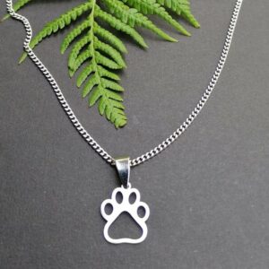 Paw Print Necklace