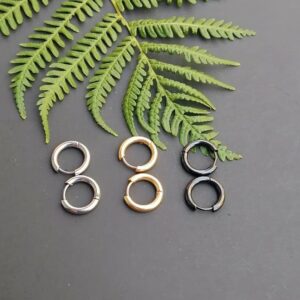 Stainless Steel Hoop Earrings