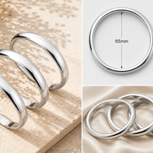 3 x 8mm Bangle – 65cm