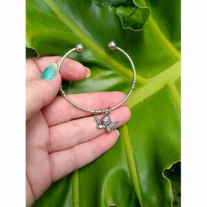 Cupid Angel Charm Bangle