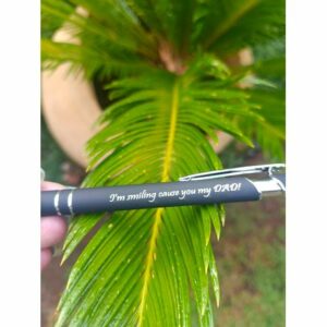 Engraved stylus pen
