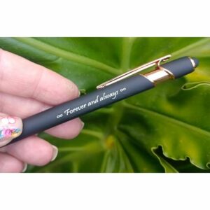 Engraved stylus pen