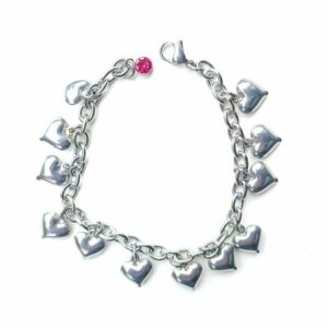 Heart Charm Bracelet