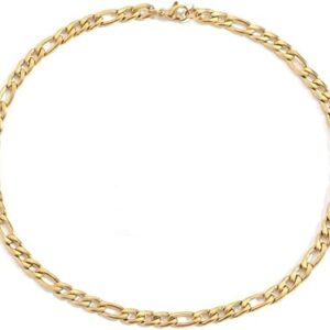 Gold Plated Figaro Bracelet
