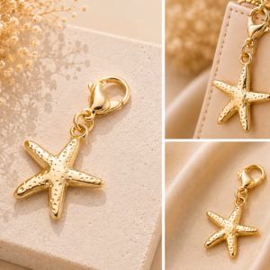 Starfish Gold Charm