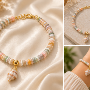 Sea shell Charm Bracelet